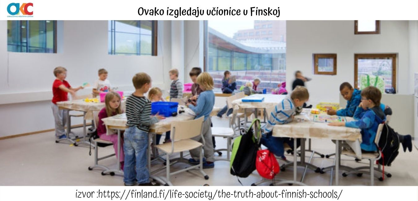 Kako izgledaju učionice u Finskoj